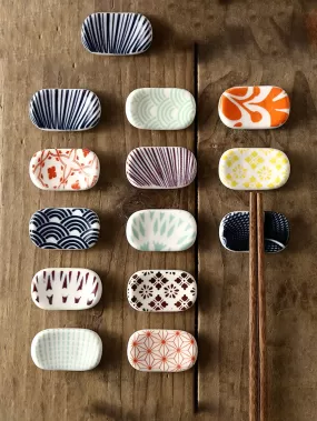 1pc Graphic Print Chopstick Rest