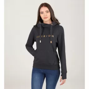 AUBRION LATIMER LADIES HOODIE - CHARCOAL