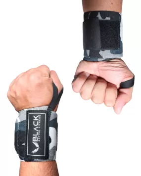 BLACK ACTIVE WRIST WRAP CAMOUFLAGE