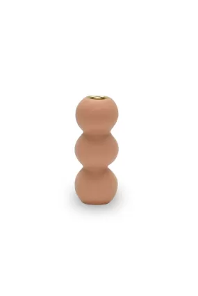 BUBBLE Medium Candleholder in Nude