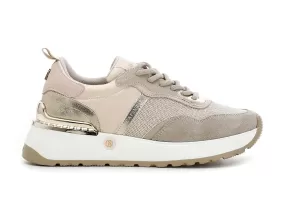 CafèNoir donna sneakers camoscio tessuto