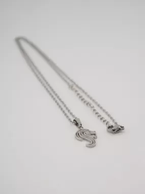 DAINTY LION FRANCO CHAIN- SILVER