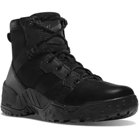 Danner Men's Scorch 6" Side Zip Slip Resistant Duty Boot -Black- 25730