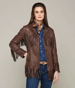 Fringe Jacket :: Chocolate