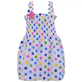 Girls Dot Printed Frocks Dress