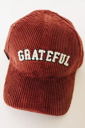 GRATEFUL Corduroy Baseball Hat (OS)