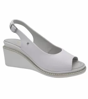 Kate Appleby Womens White Wedge Heel Summer Sandal - Pembroke