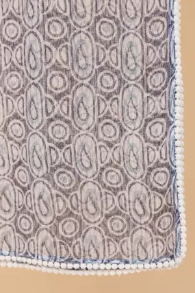 Paisley Block Print Dupatta