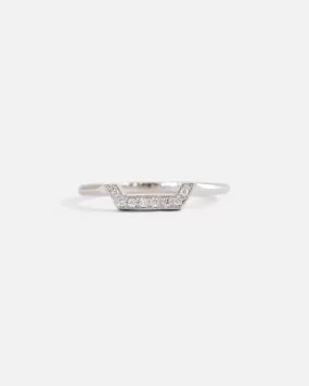 Pave Setting / Bottom Stackable Ring