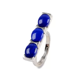 Peony Lapis Lazuli Ring