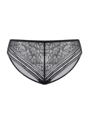 Peony Mid-rise Lace Bikini Underwear