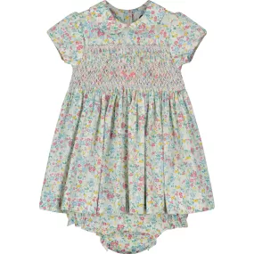 Smocked Baby Dress - Gia