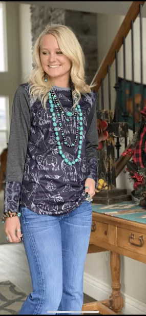 The Calexico Trading Post Tribal Top